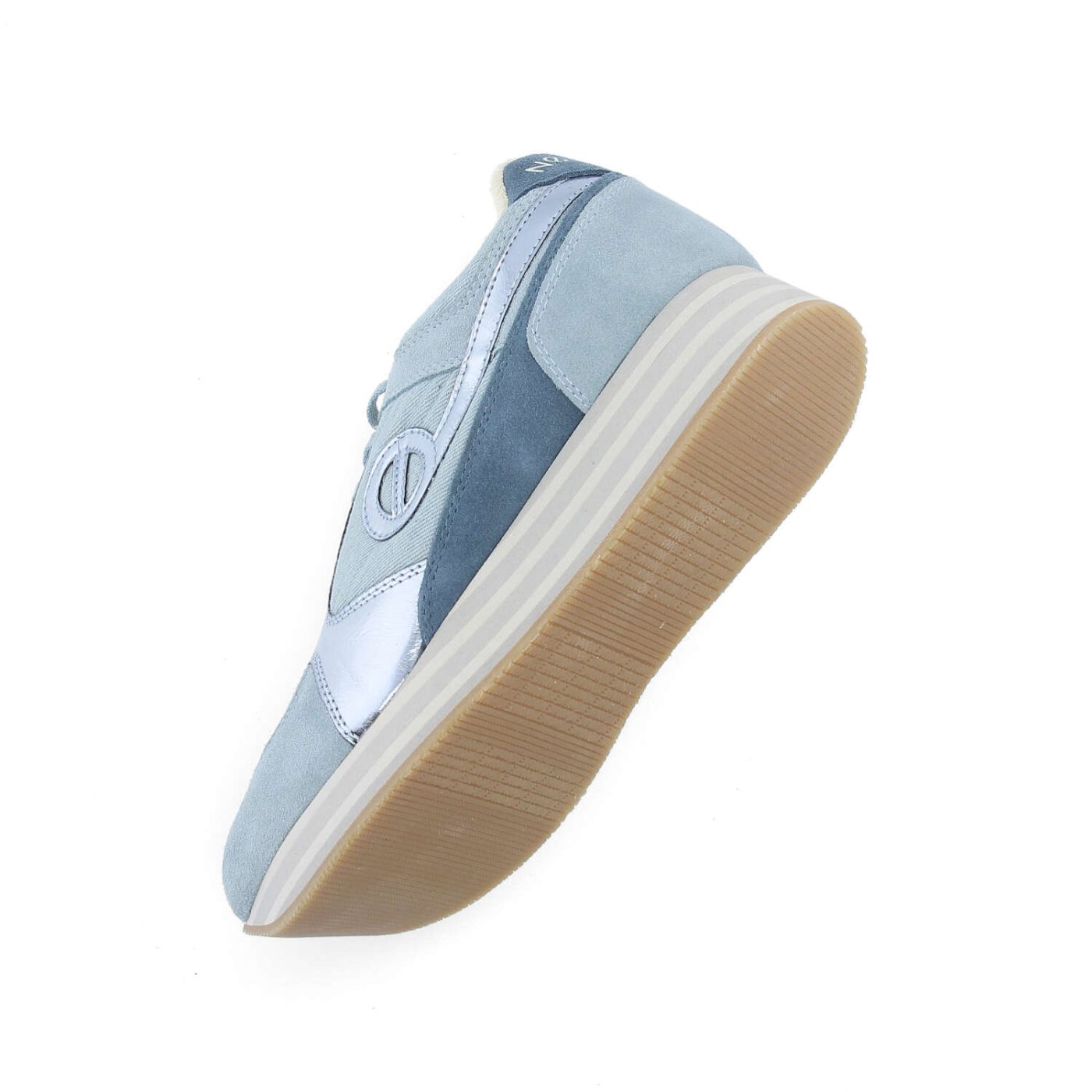 PARKO JOGGER W - DENIM/SDE/METAL - CELESTE/BLU JEANSS/ARGENTO